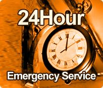 24 hour emergency service